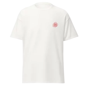 camiseta de hombre psoe university blanco frontal