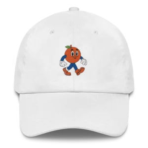 gorra me gusta la fruta blanco
