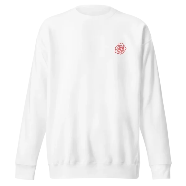 sudadera de hombre psoe university blanco frontal